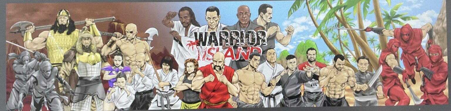 The warriors of Warrior Island — martial artists from across the globe